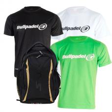 PACK ZAINO SIUX DIABLO E T-SHIRTS BULLPADEL